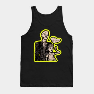 "Dude, Slender man isn't real" Tank Top